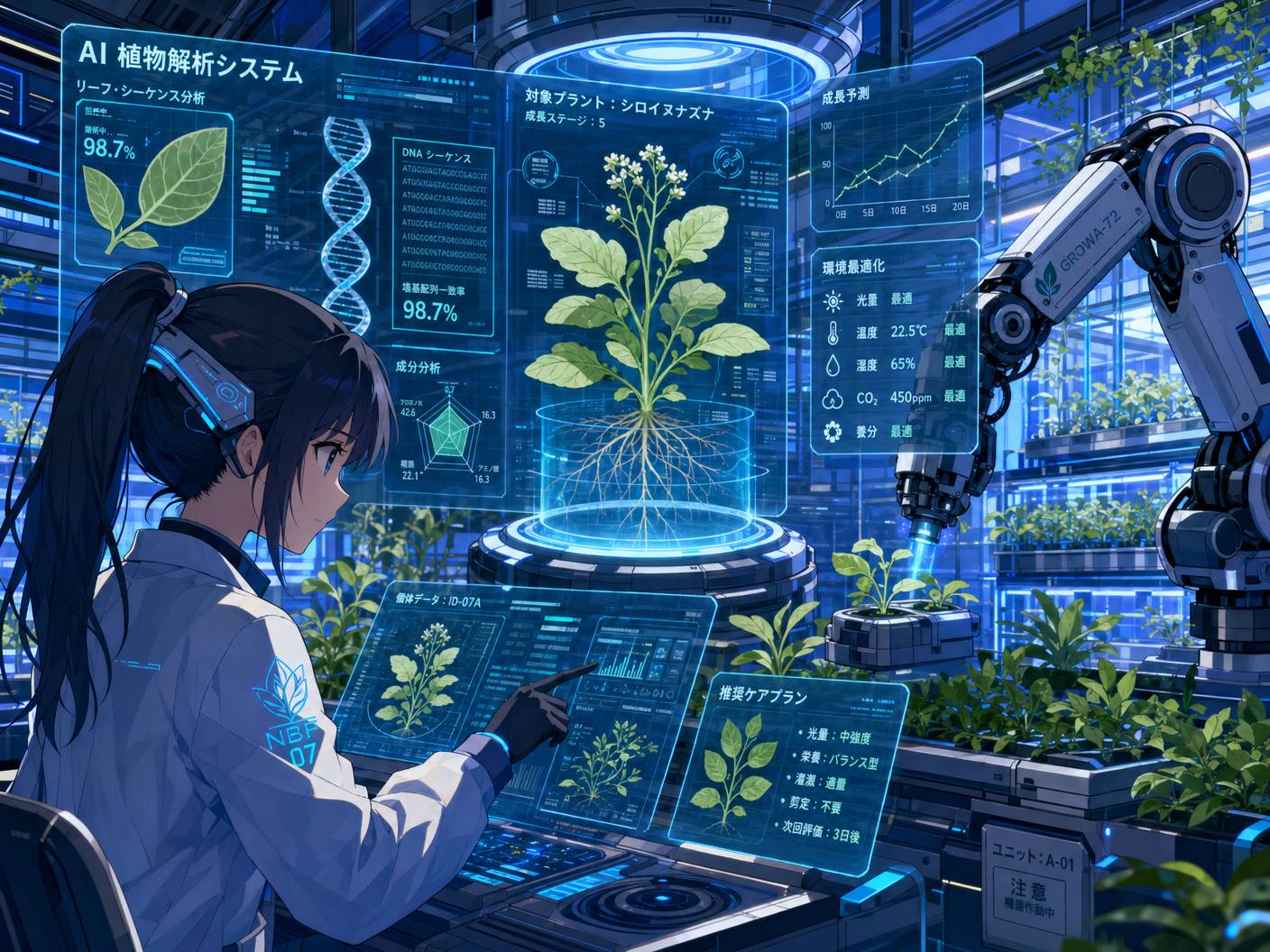 小马拉大车植物视频-AI植物视频制作