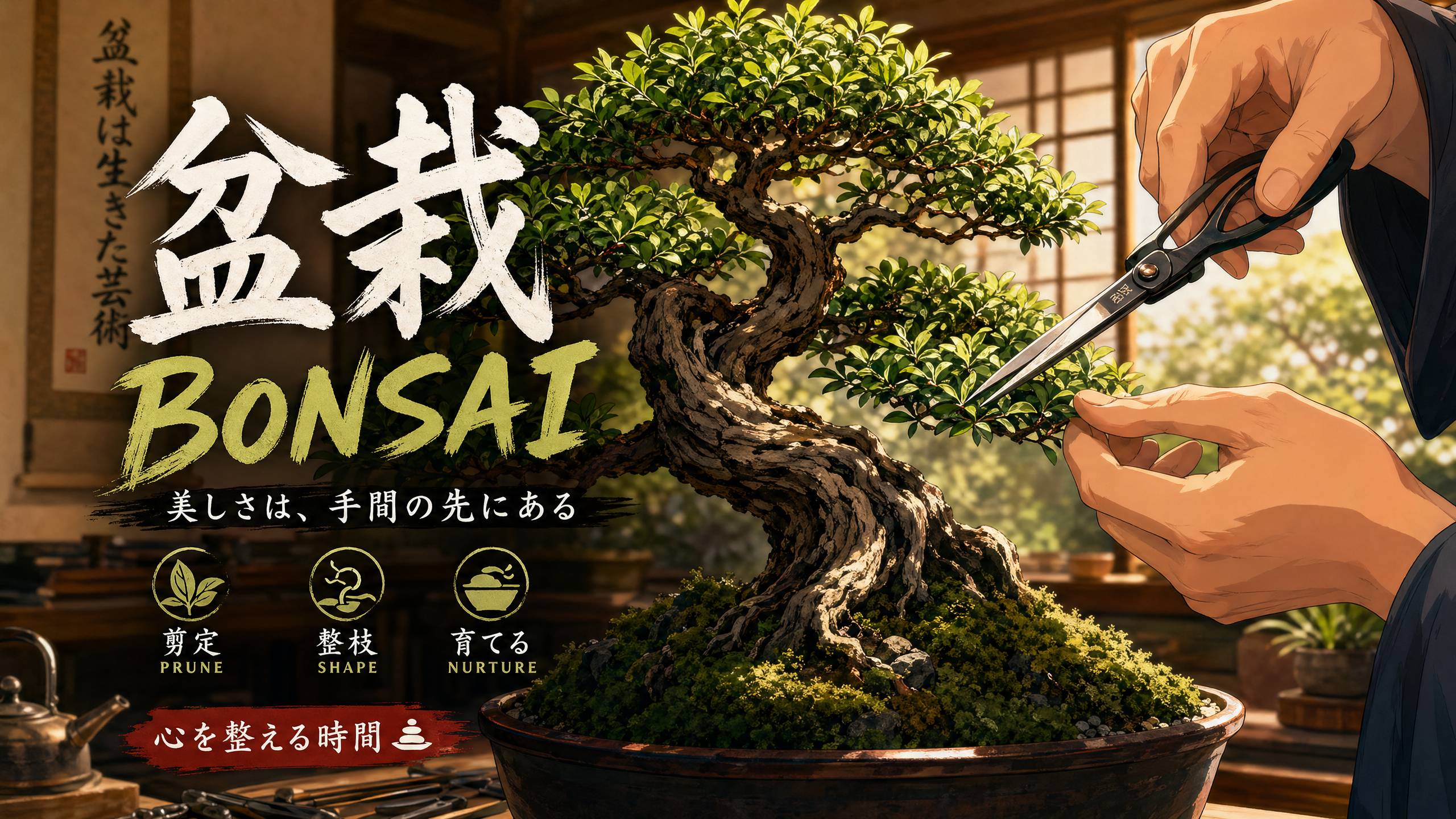 小马拉大车植物视频-今日推荐盆景视频
