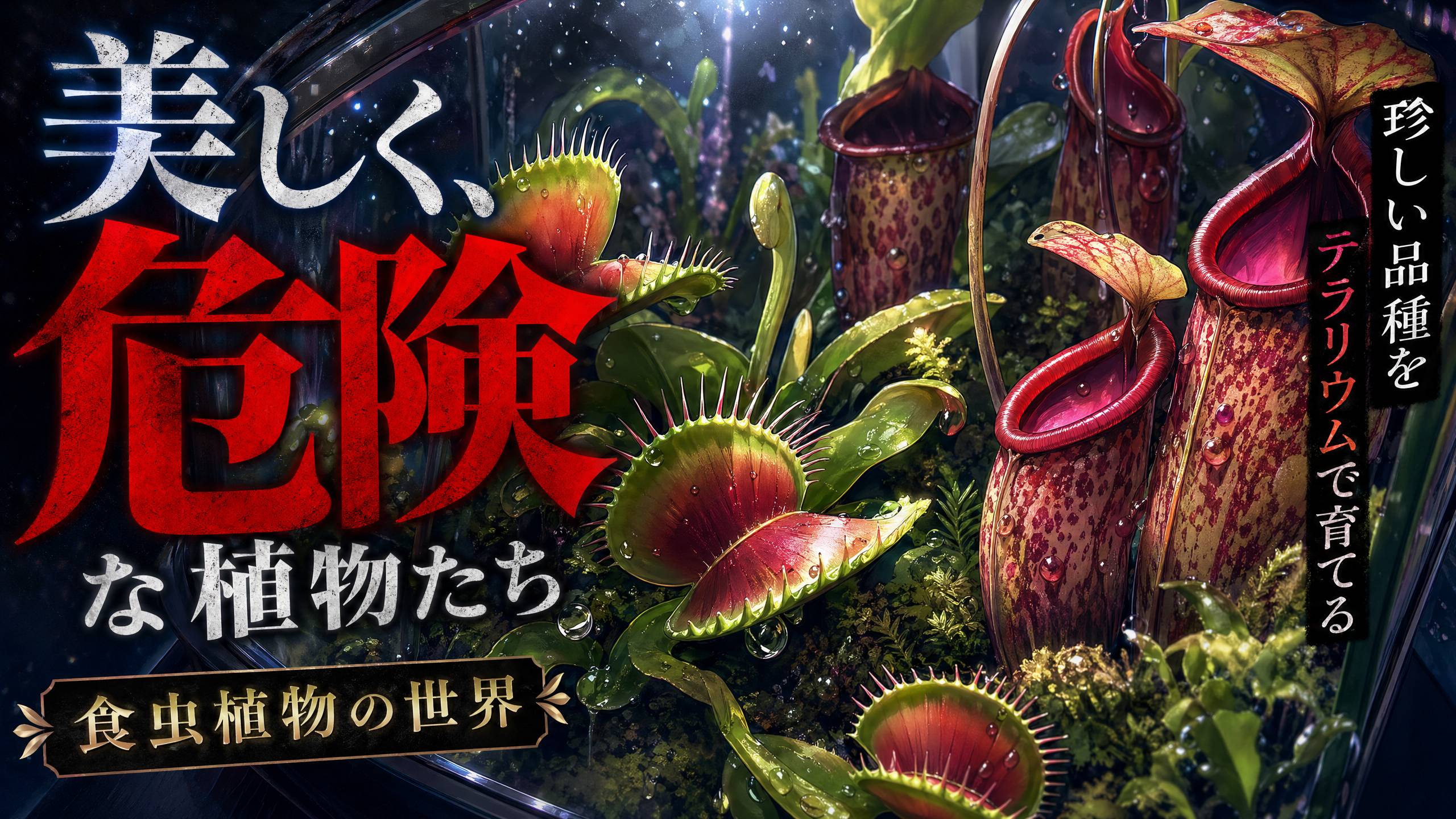 小马拉大车植物视频-食虫植物视频展示